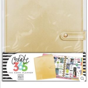 The Happy Planner Deluxe Cover Gold - Big